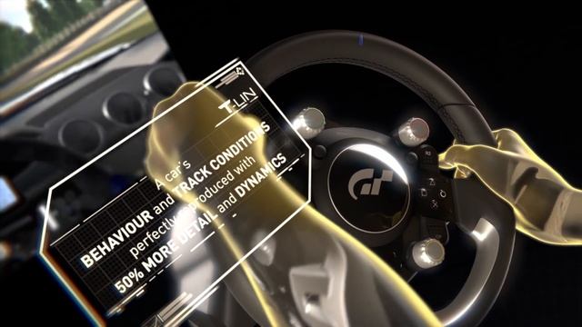 Thrustmaster T-GT Racing Wheel Features: T-LIN