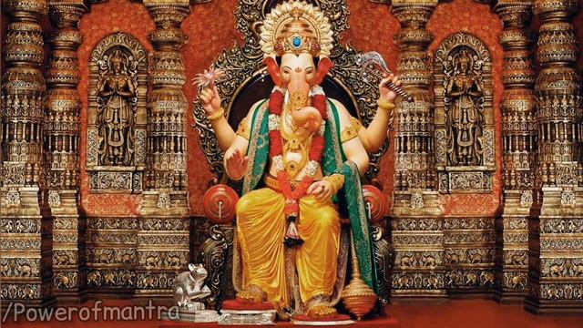 Gam Beej (Seed) Mantra 1008 times chanting | Gum Beej Mantra of Lord Ganapati. смотреть онлайн
