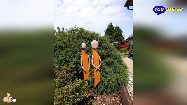 Amazing garden decor with your own hands! 36 examples for inspiration! смотреть онлайн