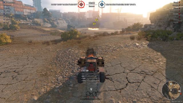 Катапульта в Crossout? Чем будут стрелять огнепоклонники? смотреть онлайн