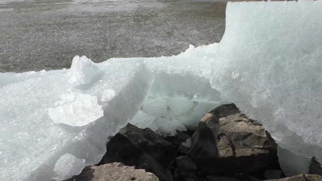 Васильево. Ледоход на Волге. смотреть онлайн