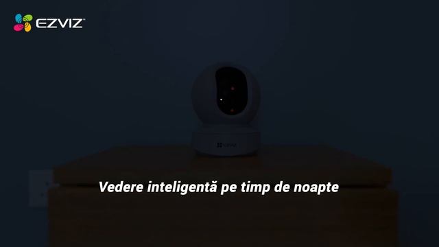 Camera de supraveghere Ip Ezviz TY1 2K+, 360 Grade, Alb смотреть онлайн