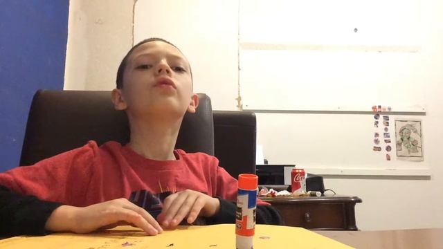 Flipped glue stick 5 times!! смотреть онлайн