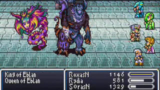 Final Fantasy IV (GBA) King & Queen Eblan смотреть онлайн