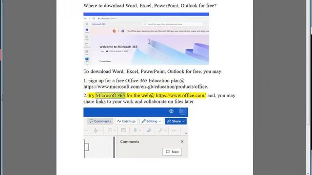 Where to download Word, Excel, PowerPoint, Outlook for free? смотреть онлайн