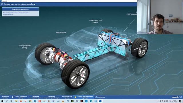 Как устроен гибридный экологически чистый автомобиль ? смотреть онлайн