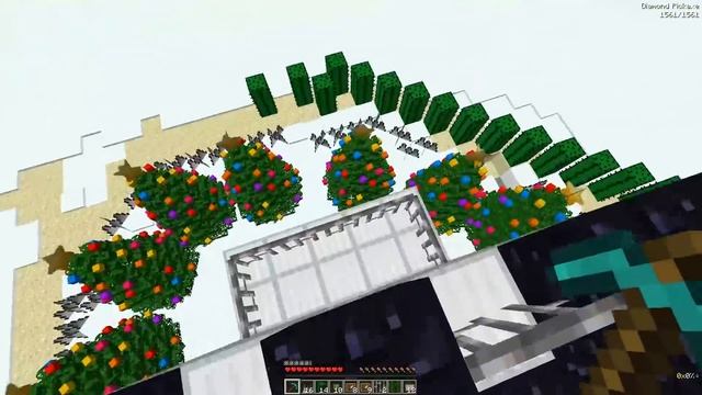 НУБ И ПРО ПОСТРОИЛИ НОВОГОДНЮЮ БАЗУ ПРОТИВ ЗОМБИ В МАЙНКРАФТ ! 1000 ЗОМБИ АПОКАЛИПСИС MINECRAFT смотреть онлайн