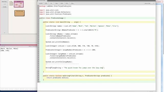 Predicate - Java Functional Interface (PL) смотреть онлайн