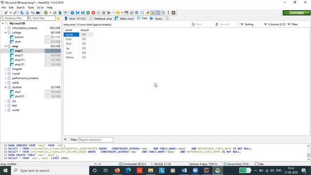 CORE JAVA - P25 CSE61 JDBC Example (CSE Department) смотреть онлайн