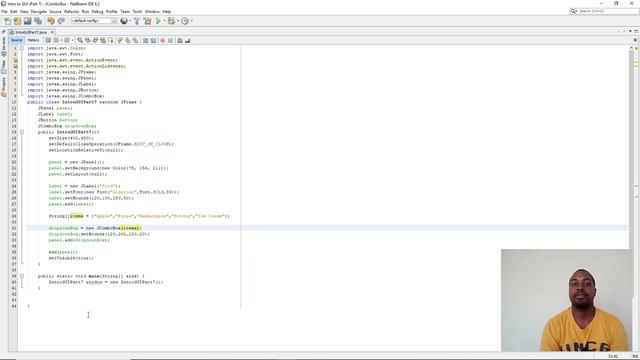 How To: JComboBox | Intro to GUI in Java (Part 7) смотреть онлайн
