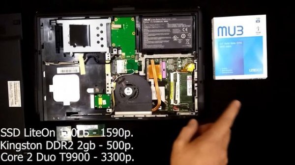 [Часть 1] Ноутбук Asus K50IN максимальный апгрейд