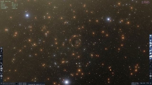 In Search of Sagittarius A* - SUPERMASSIVE Black Hole [Space Engine] смотреть онлайн