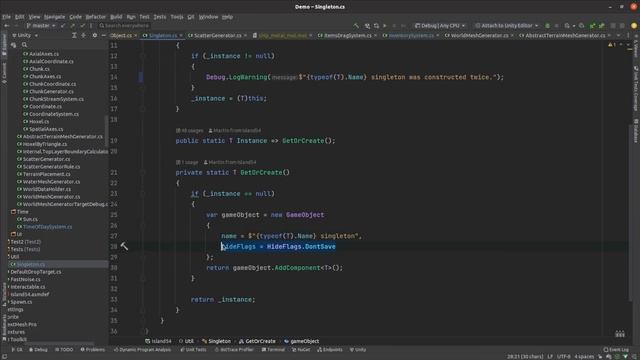 Island54 Unity3D Quick Tip #2 | How to Make Singletons смотреть онлайн