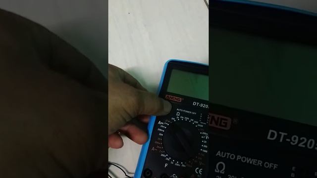 MULTIMETER DT-9205A смотреть онлайн