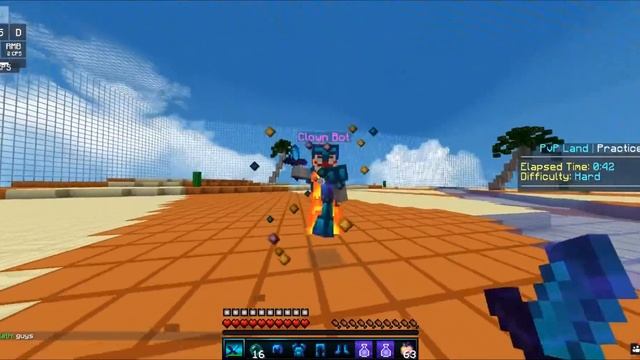 Combat Tips vs Minecraft PVP Bots! смотреть онлайн