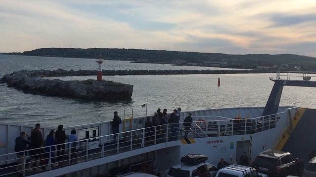 Переправа Порт Кавказ-Керчь. Крым.  КАК ЭТО БЫЛО.