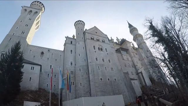 Замки баварских королей, Нойшванштайн, Хоэншвангау, милейший городок Фюссен смотреть онлайн