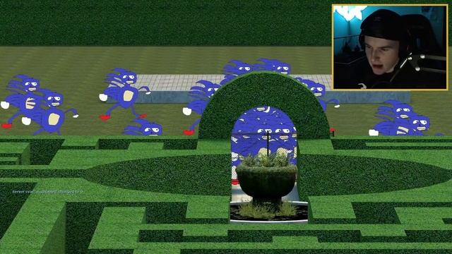 RUNNING FROM SANIC IN A MAZE!! (Garry's Mod) смотреть онлайн