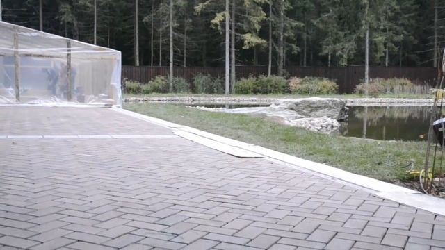 Укладка клинкера ёлочкой Бригада Мостовая ру смотреть онлайн