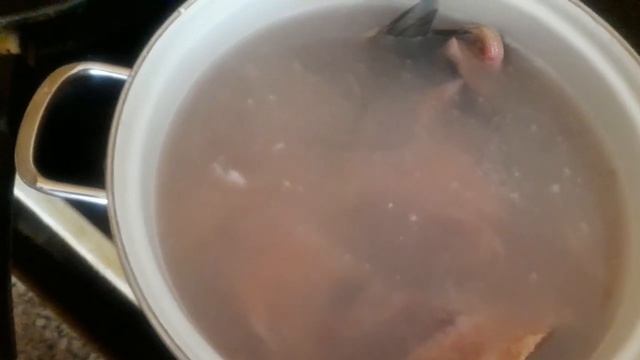 Готовим рыбную кашу для кур, для улучшения яйценоскости.. смотреть онлайн