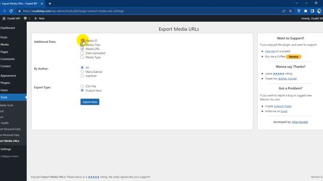 Export Your Media URLs in WordPress смотреть онлайн
