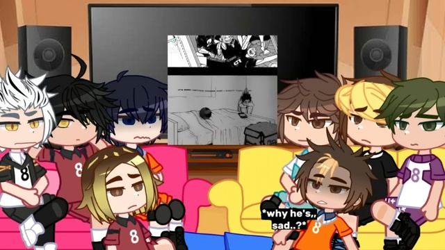 Some Haikyuu characters react to Hinata | 1/? смотреть онлайн