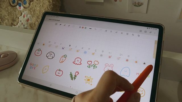 How I make Samsung Notes Sticker Books? ? How to Use Digital Planning Stickers in Samsung Notes? смотреть онлайн