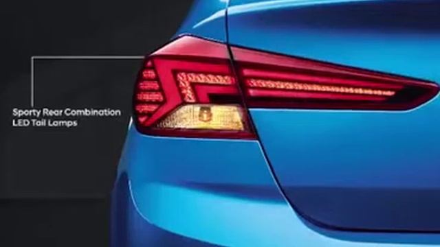 Hyundai New 2019 ELANTRA | Blue Hyundai смотреть онлайн