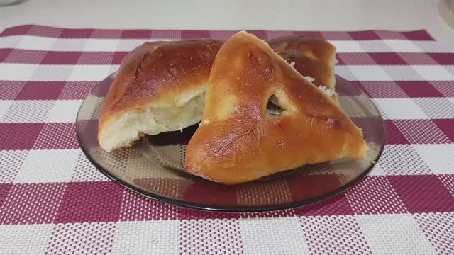 Печёные пирожки с КАРТОфЕЛЕМ и ГРИБАМИ. Вкуснятина! смотреть онлайн