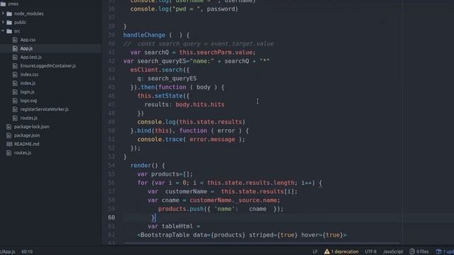 react and elasticsearch смотреть онлайн