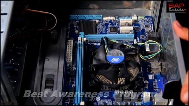 CPU Assembling tutorial in hindi lesson 1, how to Remove Components from cabinet best tutorial смотреть онлайн