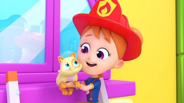 Колеса на мусоровозе уличное транспортное средство и лучшие песни для детей смотреть онлайн