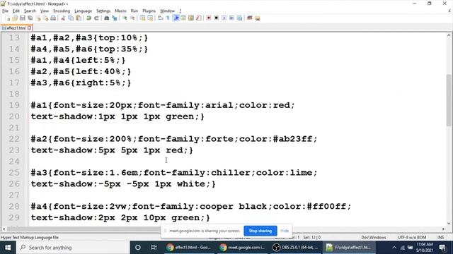 #csstutorial 6 | css text properties | css text align | css text color | text formatting using css смотреть онлайн