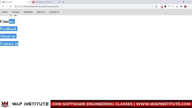 java script one page website development in hindi | single page website development in java script смотреть онлайн