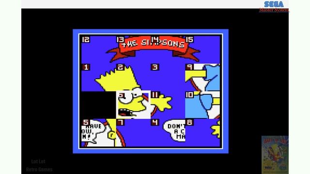 The Simpsons : Bart vs The World (1994) SEGA Master System Gameplay in HD (Kega Fusion) смотреть онлайн