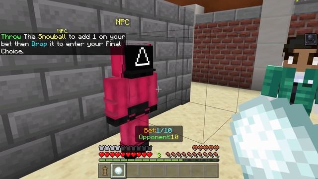 All the Squid Game MAP in minecraft PE! (HoneyCombs, Tug Of War, and Glass Stepping Stones) смотреть онлайн
