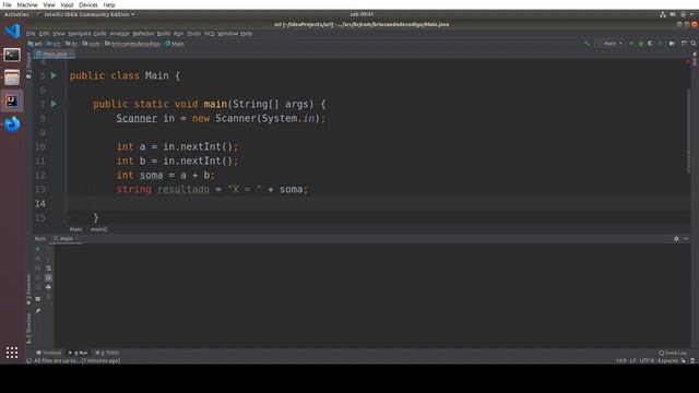 1001 - Extremamente Básico - URI Online Judge - Java 8 смотреть онлайн