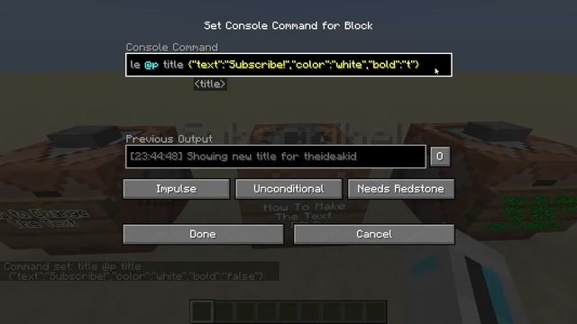 how to use the title command in minecraft 1.17.1! смотреть онлайн