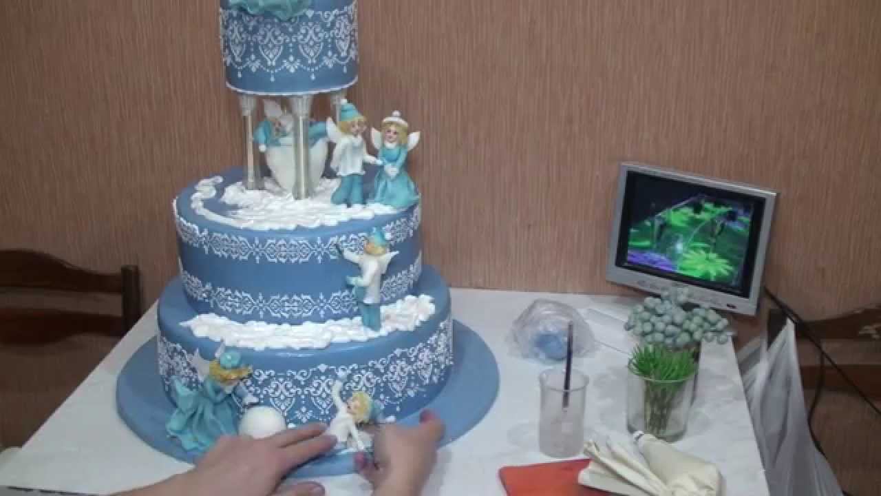 Зимний свадебный торт, part 3(wedding cake) смотреть онлайн