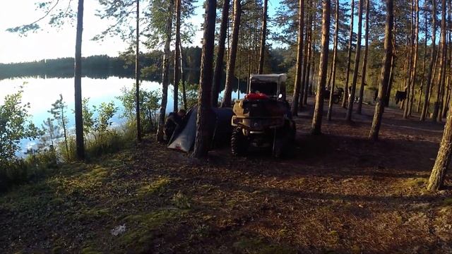 Стоянка на озере Карасьяр 4К смотреть онлайн