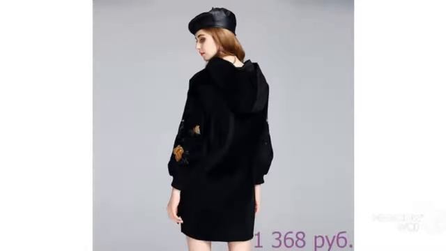#Женская одежда на #AliExpress Удлиненная толстовка смотреть онлайн