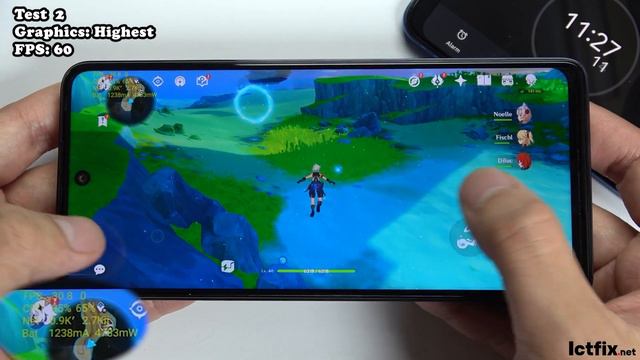 Tecno Pova 5 Genshin Impact Gaming test | Helio G99, 120Hz Display смотреть онлайн