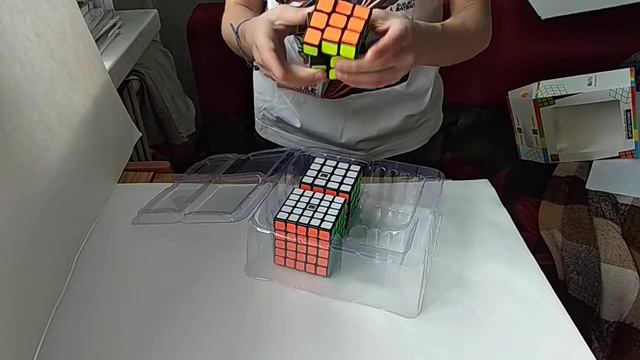 Анбоксинг с сайта cccstore.ru !!! MoYu 2x2x2-5x5x5 Cubing Classroom SET Чёрный! смотреть онлайн