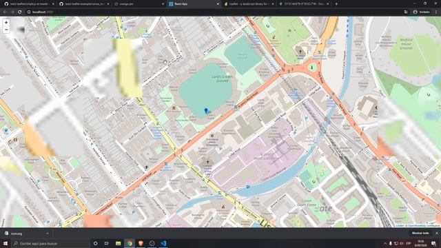 React & Leaflet con Geolocation | Mapas y Geo-localizacion en React смотреть онлайн