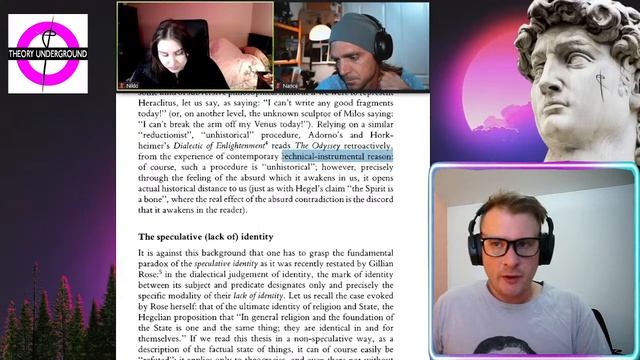 FTKNWTD Cha3 pt1 - Žižek on Hegelian Llanguage | Exegetical reading w Nikki and Nance смотреть онлайн