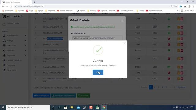 FACTORA POS | Subiendo data a partir de un excel (Actualización nueva) смотреть онлайн