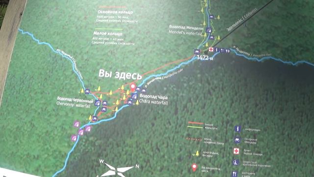 Сочи Парк водопадов Менделиха Водопалы Чара и Червоннный смотреть онлайн