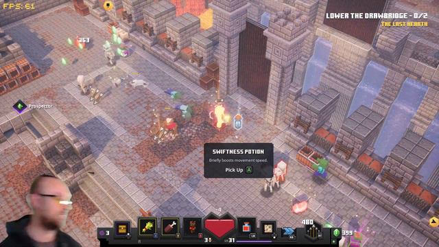 Minecraft Dungeons Walkthrough Ep.13 - AFK Emerald Farm | GameWithSki смотреть онлайн