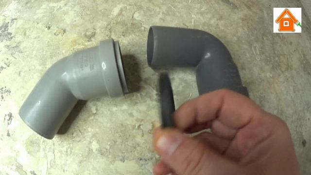 Стыковка канализационных труб просто, быстро, надежно. смотреть онлайн