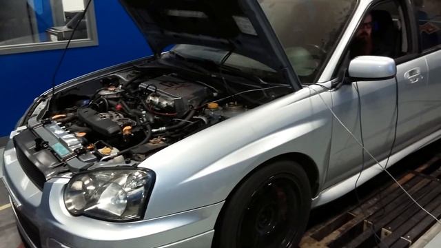 2004 Subaru WRX STi Turbo Dyno Pulls | Minnesota AWD Dynojet MAPerformance